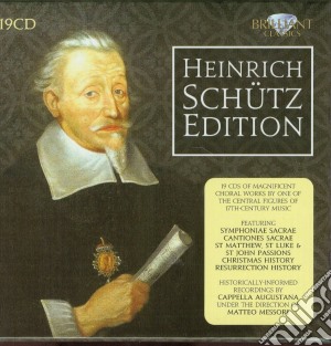 Heinrich Schutz - Heinrich Schutz Edition (19 Cd) cd musicale di Heinrich Schçtz