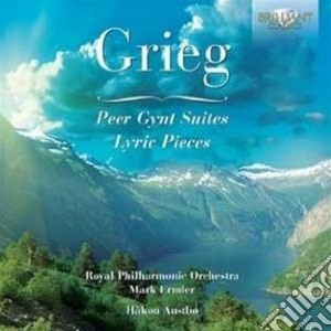 Edvard Grieg - Peer Gynt (suites) , Pezzi Lirici (selezione) cd musicale di Edvard Grieg