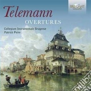 Georg Philipp Telemann - Overtures (8 Cd) cd musicale di Telemann georg phili