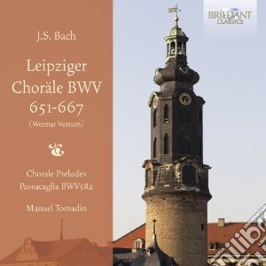 Johann Sebastian Bach - Corali Lipsiensi Bwv 651-667, Passacaglia E Fuga Bwv 582 (2 Cd) cd musicale di Bach johann sebastian