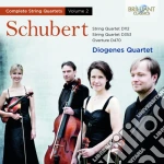 Franz Schubert - Quartetti Per Archi (integrale) , Vol.2 cd