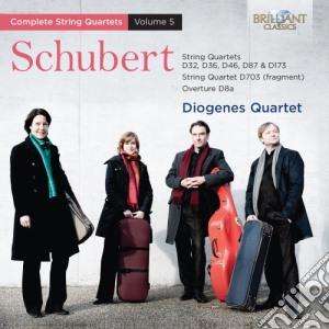 Franz Schubert - Quartetti Per Archi (integrale) , Vol.5 (2 Cd) cd musicale di Schubert