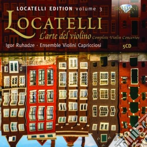 Pietro Antonio Locatelli - Sonate Per Violino (integrale) , Vol.3 (5 Cd) cd musicale di Locatelli Pietro