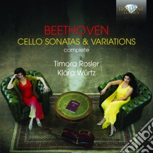 Ludwig Van Beethoven - Cello Sonatas & Variations (Complete) (2 Cd) cd musicale di Beethoven ludwig van