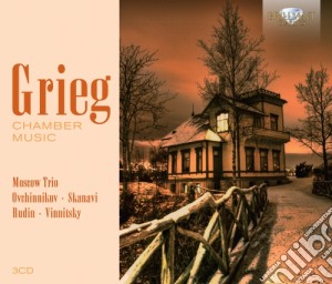 Edvard Grieg - Musica Da Camera: Sonate Per Violino N.1 Op.8, N.2 Op.13, N.3 Op.45 (3 Cd) cd musicale di Grieg Edvard