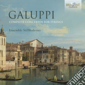 Baldassarre Galuppi - Concerti Per Archi (Integrale) cd musicale di Baldassarre Galuppi