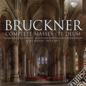 Anton Bruckner - Messe (integrale) , Te Deum (3 Cd) cd musicale di Bruckner Anton