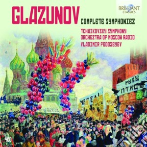 Alexander Glazunov - Integrale Delle Sinfonie (4 Cd) cd musicale di Alexander Glazunov