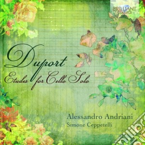 Duport Jean-louis - Studi Per Violoncello Solo(2 Cd) cd musicale di Jean-louis Duport