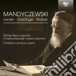 Mandyczewski Eusebius - Lieder Gesange E Valzer- Lambour ChristianOrg cd