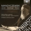 Mandyczewski Eusebius - Lieder Gesange E Valzer- Lambour ChristianOrg cd