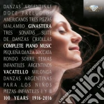 Alberto Ginastera - Opere Per Pianoforte (integrale) - Complete Piano Music (2 Cd) cd