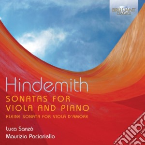 Paul Hindemith - Sonatas For Viola And Piano cd musicale di Paul Hindemith