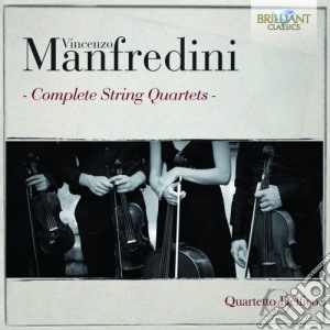 Manfredini Vincenzo - Quartetti Per Archi (integrale) cd musicale di Vincenzo Manfredini