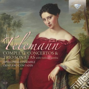 Georg Philipp Telemann - Complete Concertos & Trio Sonatas With Viola Da Gamba (5 Cd) cd musicale di Georg Philip Telemann