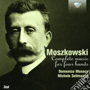 Moszkowski Moritz - Opere Per Pianoforte A Quattro Mani (integrale)(3 Cd) cd musicale di Moritz Moszkowski