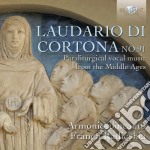 Franco Radicchia / Armoniosoincanto - Laudario DI Cortona No. 91: Paraliturgical Vocal Music From The Middle Ages (4 Cd)