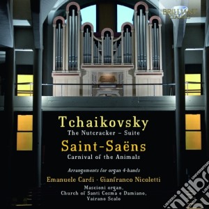 Pyotr Ilyich Tchaikovsky - Arrangiamenti Per Organo A Quattro Mani - Nutcracker cd musicale di Ciaikovski Pyotr Il'ych