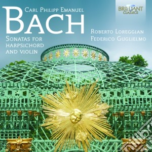 Carl Philipp Emanuel Bach - Sonatas For Harpsichord And Violin cd musicale di Bach carl philipp e