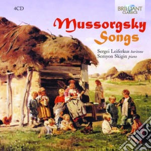 Modest Mussorgsky - Opere Vocali - Liriche Da Camera (4 Cd) cd musicale di Mussorgsky Modest Petrovich