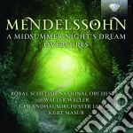 Felix Mendelssohn - A Midsummer Nights Dream, Ouvertures (2 Cd) cd