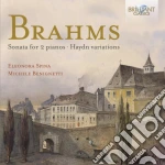 Johannes Brahms - Sonata Per 2 Pianoforti Op.34b, Haydn Variations Op.56b cd