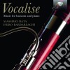 Vocalise - Opere Per Fagotto E Pianoforte- Data MassimoFg cd