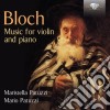 Ernest Bloch - Opere Per Violino E Pianoforte cd