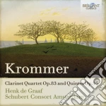 Franz Krommer - Quintetto Con Clarinetto Op.95, Quartetto Con Clarinetto Op.83 cd
