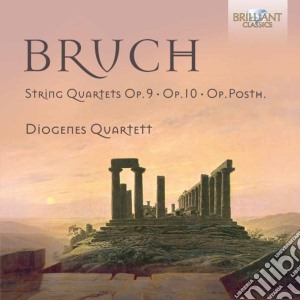 Max Bruch - Quartetto Per Archi Op.9, Op.19, Op.post. cd musicale di Max Bruch