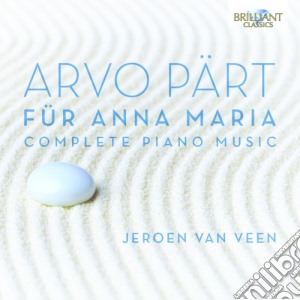 Arvo Part - Fur Anna Maria - Opere Per Pianoforte (integrale) (2 Cd) cd musicale di Pärt Arvo