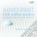 Arvo Part - Fur Anna Maria - Opere Per Pianoforte (integrale) (2 Cd) cd