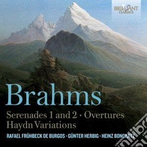 Johannes Brahms - Serenata N.1 Op.11, N.2 Op.16, Haydn Variations Op.56a (2 Cd) cd musicale di Johannes Brahms
