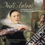 Pietro Degli Antoni - Sonate Op.4 (nn.1-12)