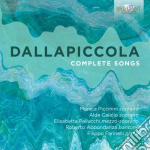 Luigi Dallapiccola - Liriche Da Camera (Integrale) - Complete Songs (2 Cd) cd musicale di Luigi Dallapiccola