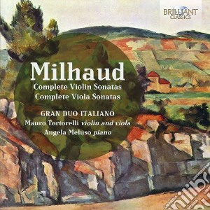 Darius Milhaud - Sonate Per Violino, Sonate Per Viola (Integrale) (2 Cd) cd musicale di Darius Milhaud