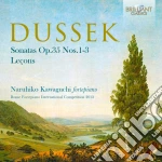 Jan Ladislav Dussek - Sonate Op.35 (nn.1-3), Lecons Op.16, Rosline Castle (variazioni) cd