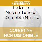 Federico Moreno-Torroba - Complete Music For Solo Guitar & Guitar Quartets (5 Cd) cd