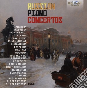 Russian Piano Concertos (15 Cd) cd musicale