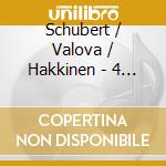 Schubert / Valova / Hakkinen - 4 Sonatas For Violin & Piano cd