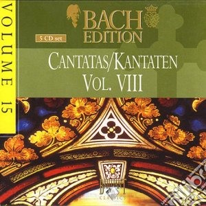 Johann Sebastian Bach - Cantate Sacre Vol. VIII (5 Cd) cd musicale di Holland Boys Choir / Netherlands Bach Collegium / Leusink Pieter Jan
