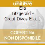 Ella Fitzgerald - Great Divas Ella Fitzgerald cd