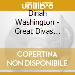 Dinah Washington - Great Divas Dinah Washington cd