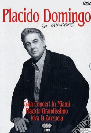 (Music Dvd) Domingo, Placido - In Concert (3 Dvd) cd musicale