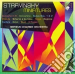 Igor Stravinsky - Miniatures cd