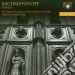 Sergej Rachmaninov - Vespri cd