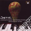 Erik Satie - Integrale Delle Opere Per Pianoforte A Quattro Mani cd