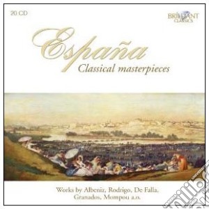 Espaï¿½a - classical masterpieces from spa cd musicale di Miscellanee