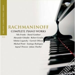 Complete piano works cd musicale di Sergei Rachmaninov
