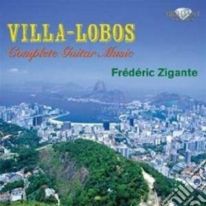 Complete guitar music cd musicale di Villa lobos heitor